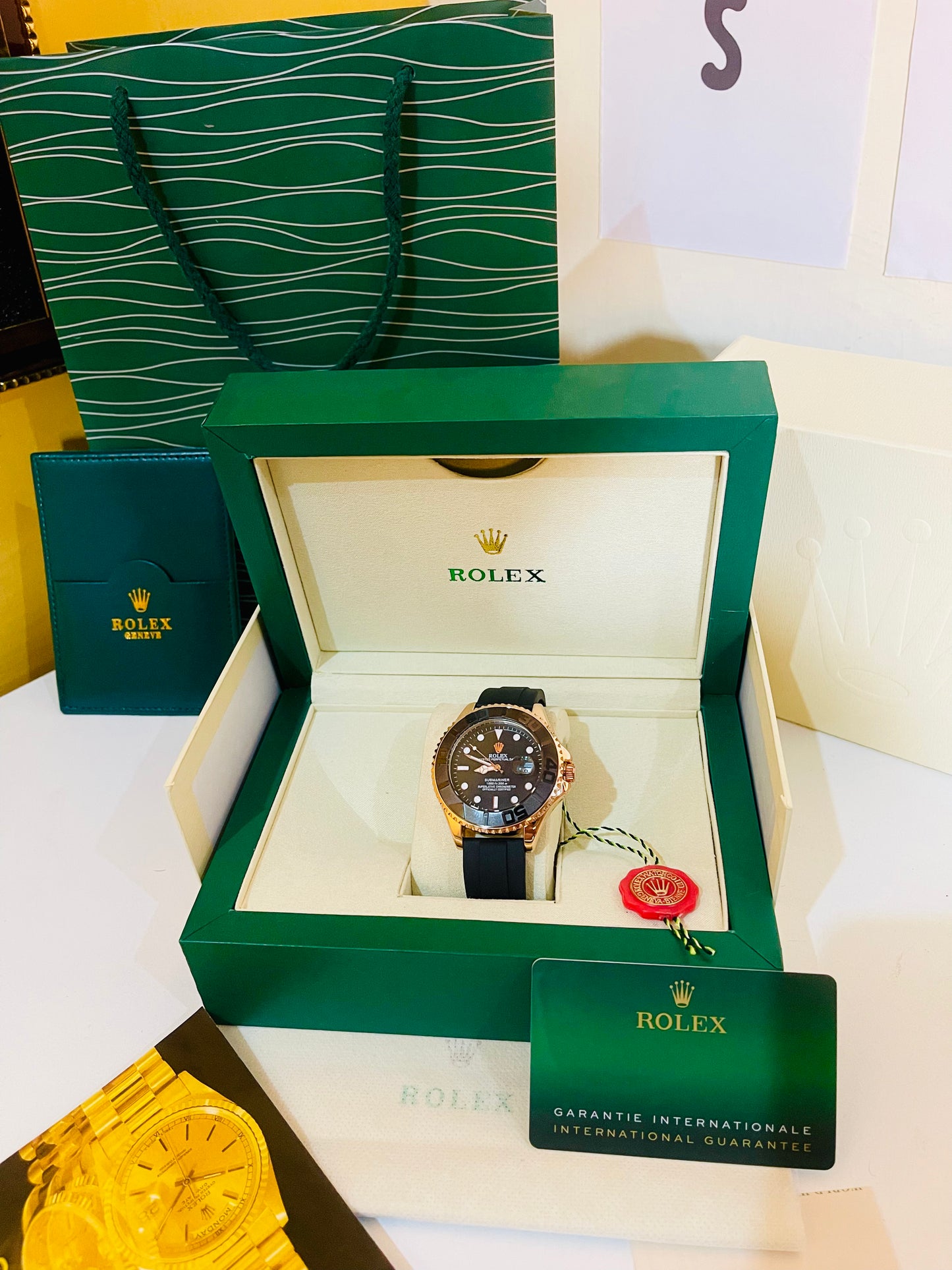 Rolax Yatch master (Silicone Straps)