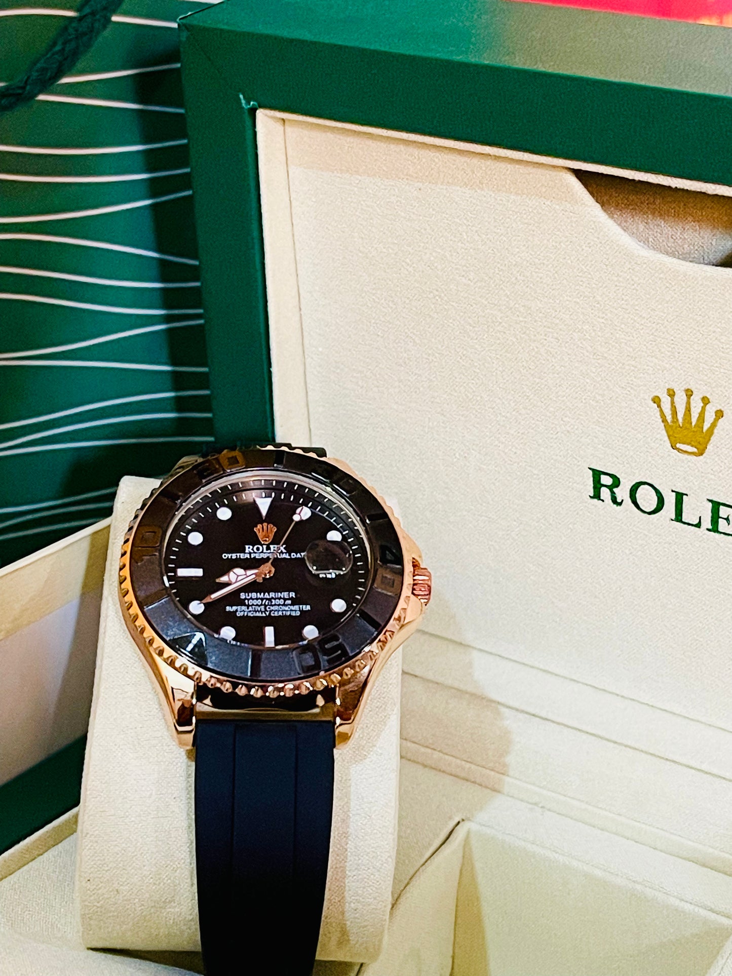Rolax Yatch master (Silicone Straps)