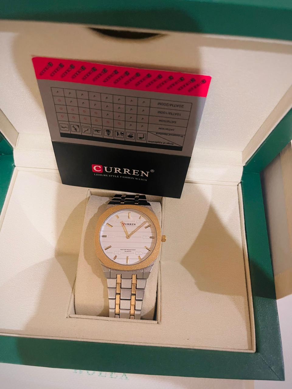 Cureen Watch With Slim body